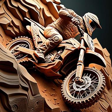 3D мадэль KTM SX F (STL)